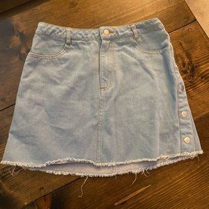 Jean skirt